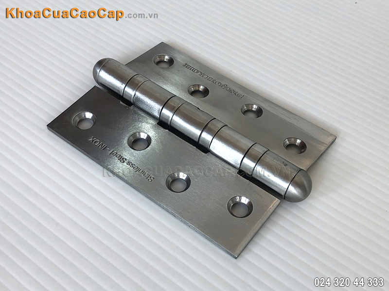 Bản lề l&aacute; bằng inox SUS201 số 02 - ảnh 3