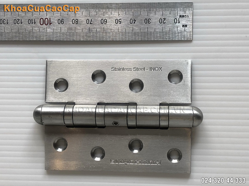 Bản lề l&aacute; bằng inox SUS201 số 02 - ảnh 4