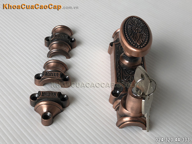 Clemon c&oacute; kh&oacute;a ex06 mạ đồng - 4