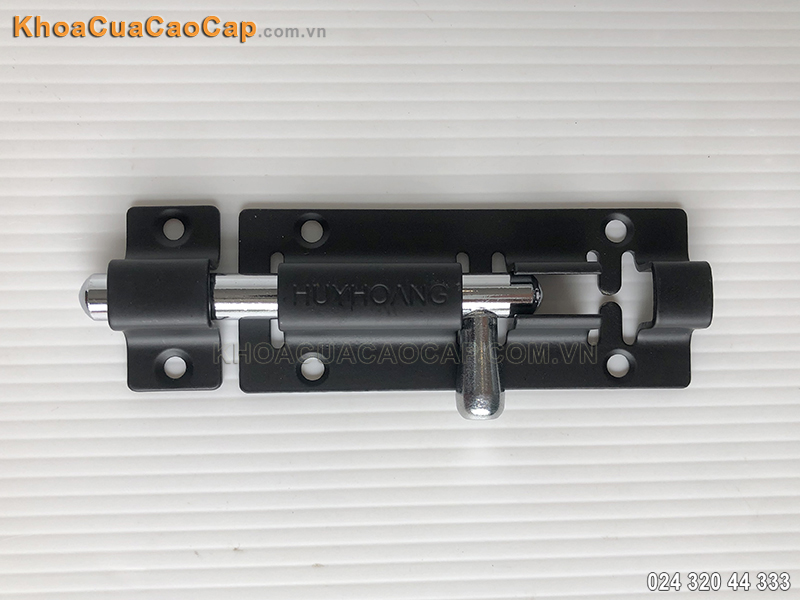 Chốt cửa bằng th&eacute;p sơn tĩnh điện Huy Ho&agrave;ng - 1