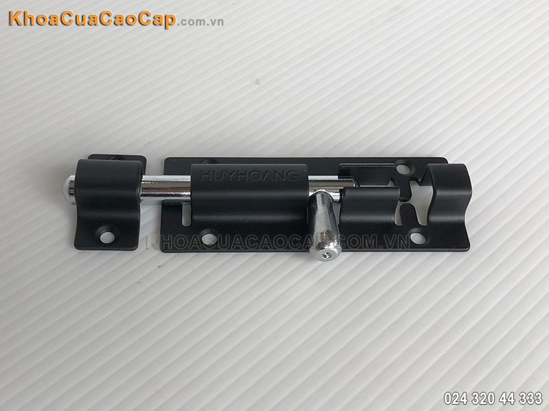Chốt cửa bằng th&eacute;p sơn tĩnh điện Huy Ho&agrave;ng - 2