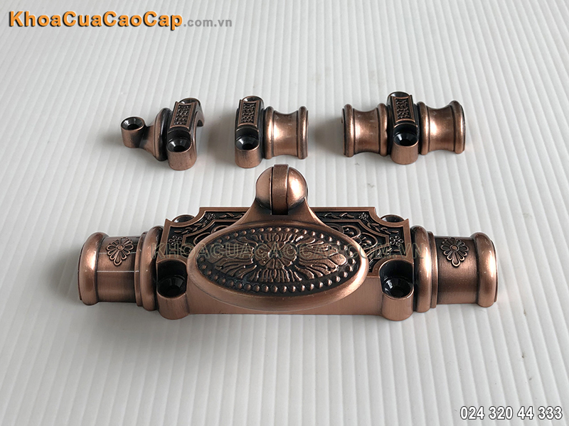 Clemon cửa sổ tay gập EX07 m&agrave;u đồng giả cổ - 2