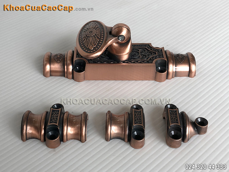 Clemon cửa sổ tay gập EX07 m&agrave;u đồng giả cổ - 3