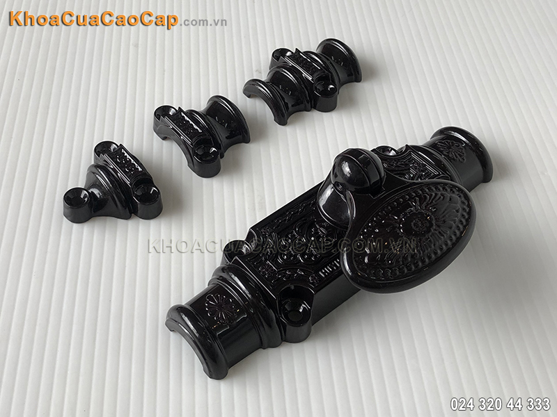 Clemon cửa đi tay gập EX08 sơn tím