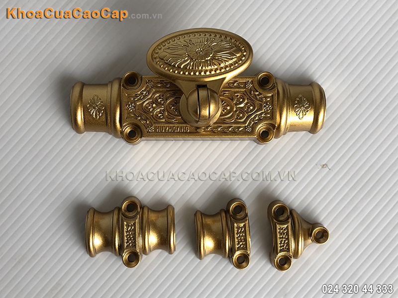 Clemon cửa sổ tay gập EX08 zi v&agrave;ng - 1