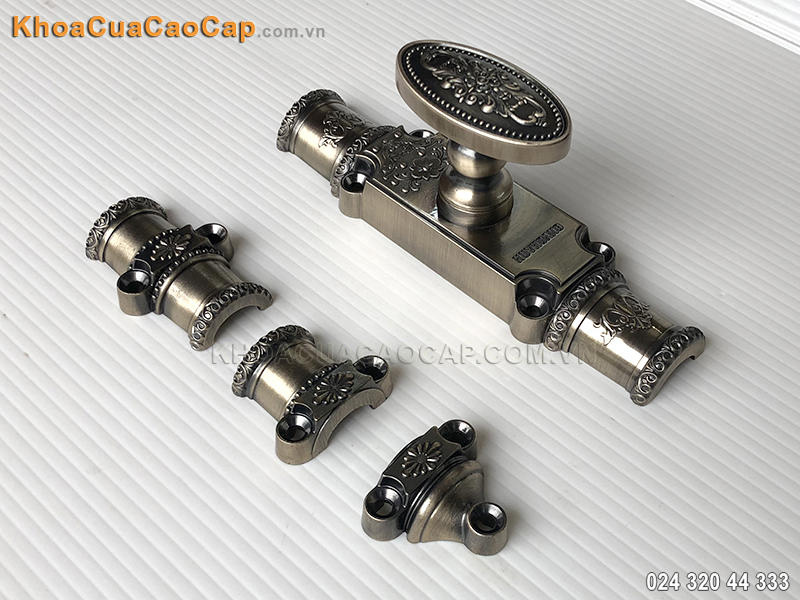 Cremone ex-2905 mạ đồng r&ecirc;u - 5