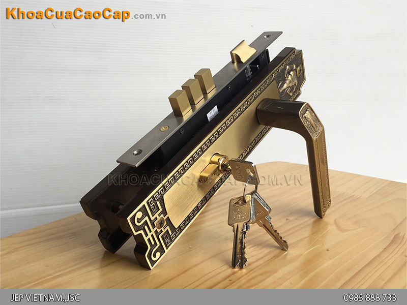 Kh&oacute;a cửa ch&iacute;nh Con Voi HCR 8528 - ảnh 1