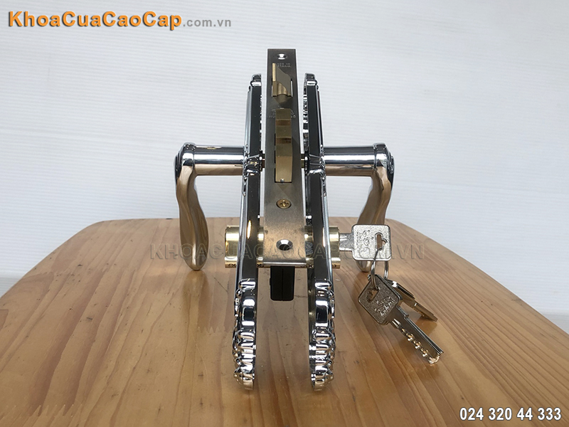 Khóa cửa chính Huy Hoàng EX-8529-PCD - ảnh 3