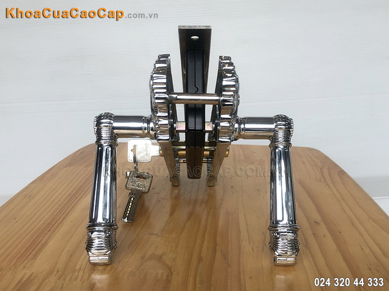 Kh&oacute;a cửa gỗ Huy Ho&agrave;ng EX-8526-PCD - ảnh 2