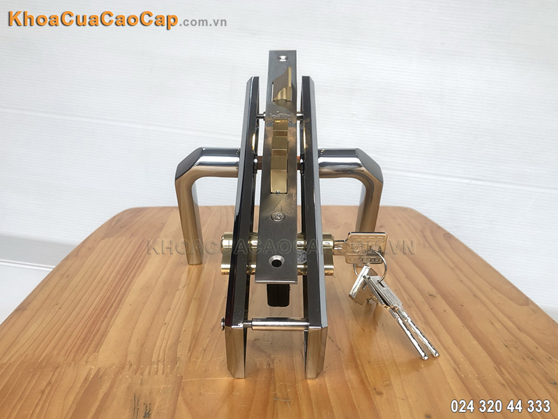 Kh&oacute;a cửa tay gạt Huy Ho&agrave;ng EX 8533 - ảnh 3