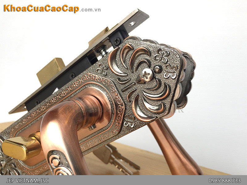 Kh&oacute;a cửa gỗ th&ocirc;ng ph&ograve;ng EX 5815 - 3