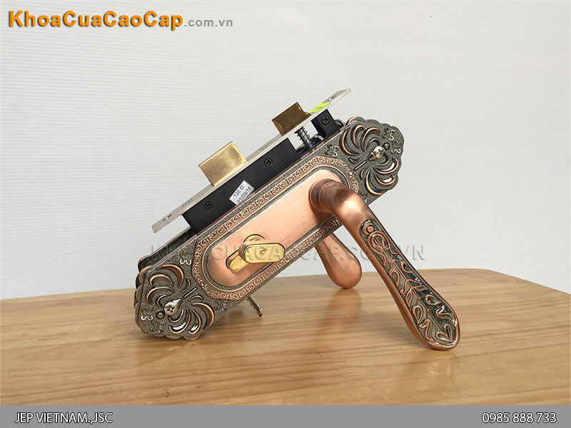 Khóa cửa gỗ thông phòng EX-5815