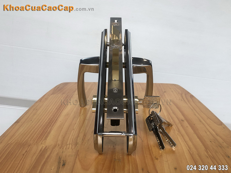 Kh&oacute;a cửa tay gạt Huy Ho&agrave;ng EX 8568 - ảnh 2