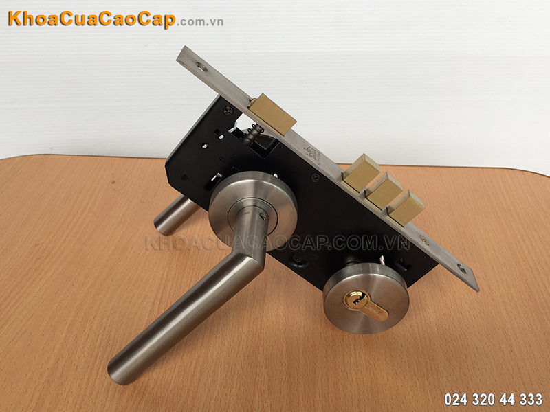 Kh&oacute;a tay gạt inox ph&acirc;n thể SSPT8516 - ảnh 2