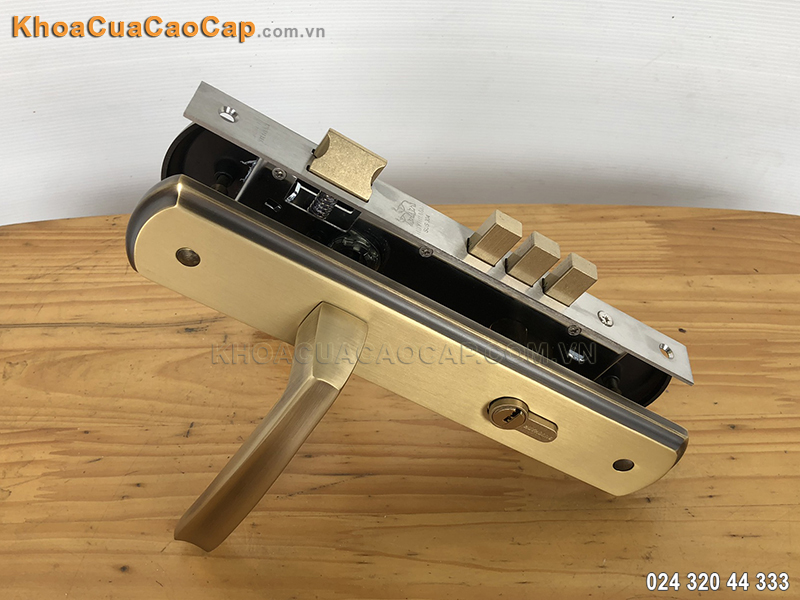 Khóa đồng cửa đi Huy Hoàng HCX8568 - ảnh 4