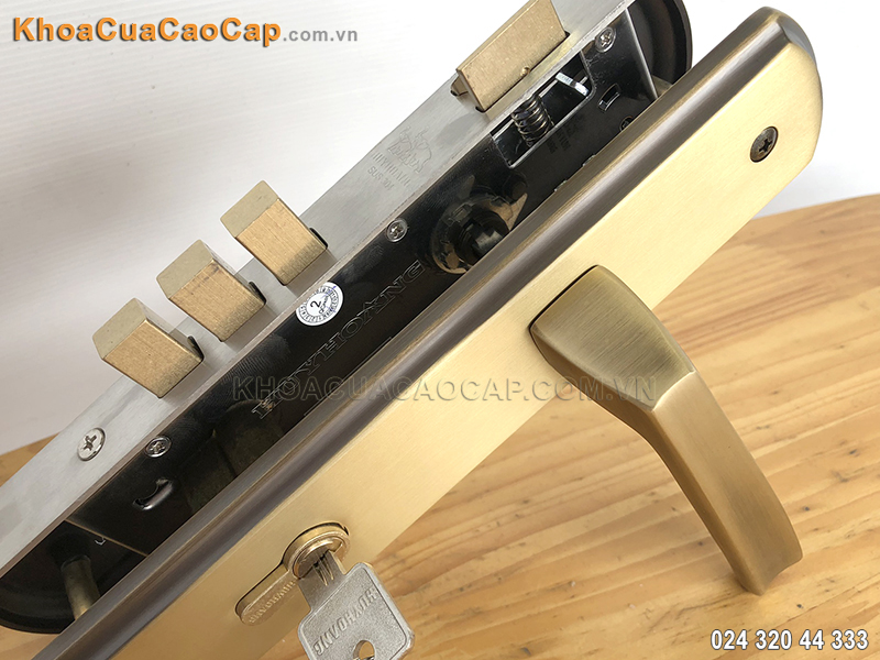 Khóa đồng cửa đi Huy Hoàng HCX8568 - ảnh 5