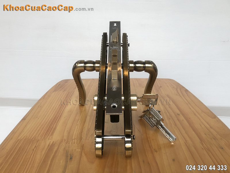 Kh&oacute;a Huy Ho&agrave;ng cửa gỗ EX-8561 - ảnh 3