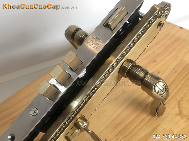 Kh&oacute;a Huy Ho&agrave;ng cửa gỗ EX-8561 - ảnh 5