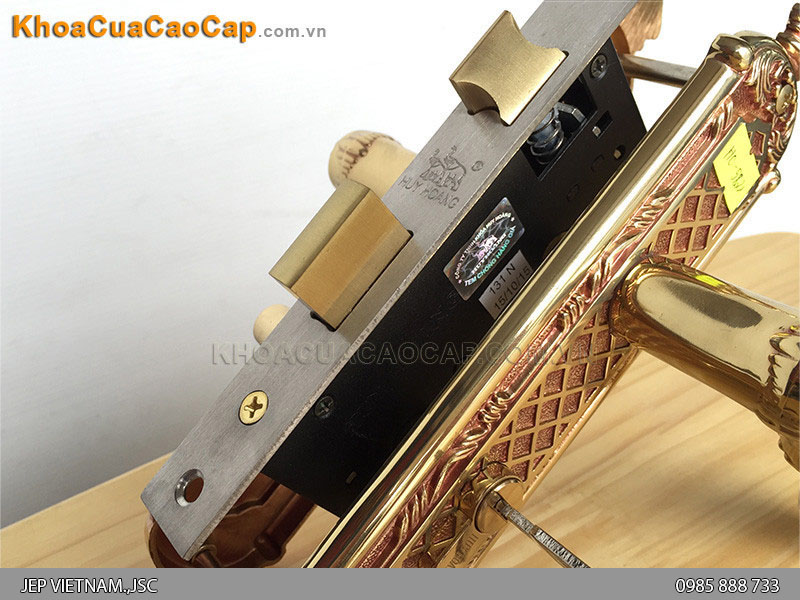 Kh&oacute;a tay gạt cửa th&ocirc;ng ph&ograve;ng HC5821 - ảnh 3