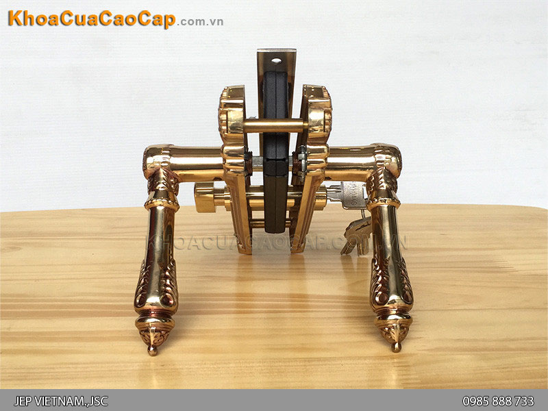 Kh&oacute;a tay gạt cửa gỗ th&ocirc;ng ph&ograve;ng HC 5824 - ảnh 5