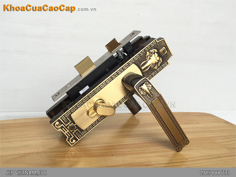 Khóa tay gạt cửa phòng ngủ HCR-5828