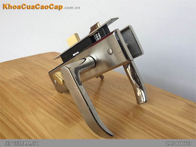 Kh&oacute;a tay gạt cửa th&ocirc;ng ph&ograve;ng SS 5810 - ảnh 2