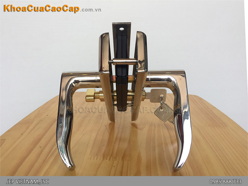 Kh&oacute;a tay gạt cửa th&ocirc;ng ph&ograve;ng SS 5810 - ảnh 3