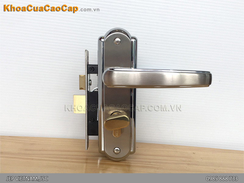 Kh&oacute;a tay gạt cửa vệ sinh EX 5012 - ảnh 5