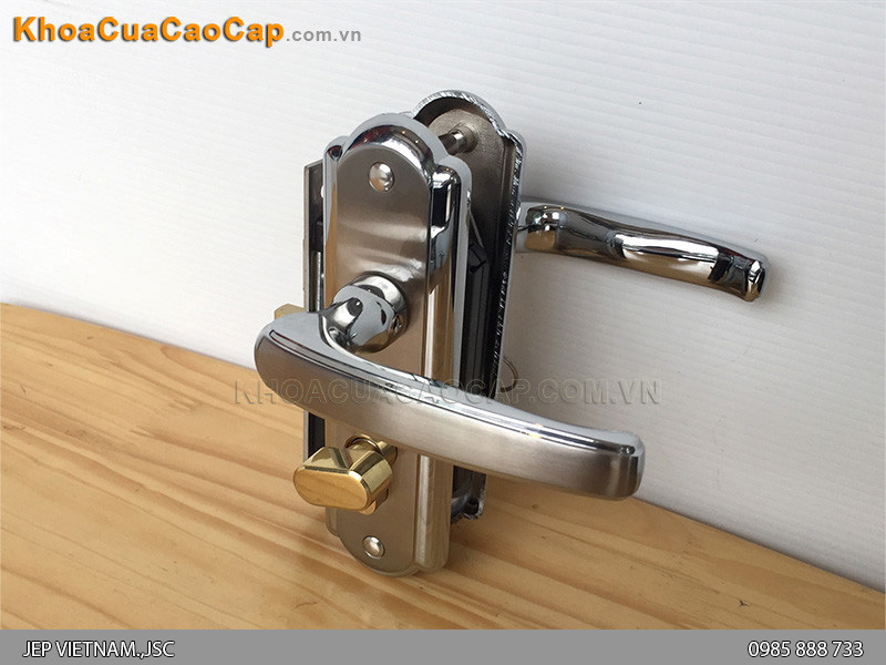 Kh&oacute;a tay gạt cửa vệ sinh EX 5012 - ảnh 6