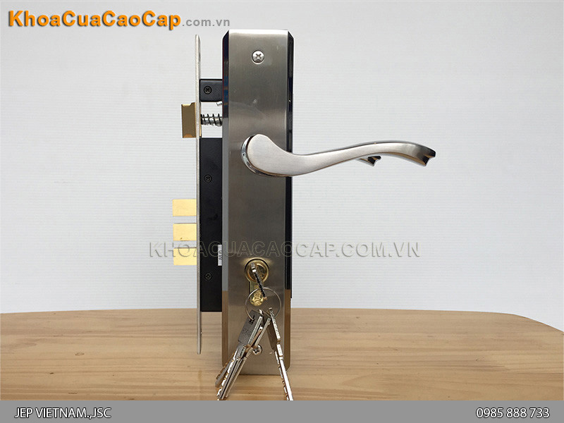 Kh&oacute;a tay nắm cửa ra v&agrave;o EX 8519 - ảnh 6