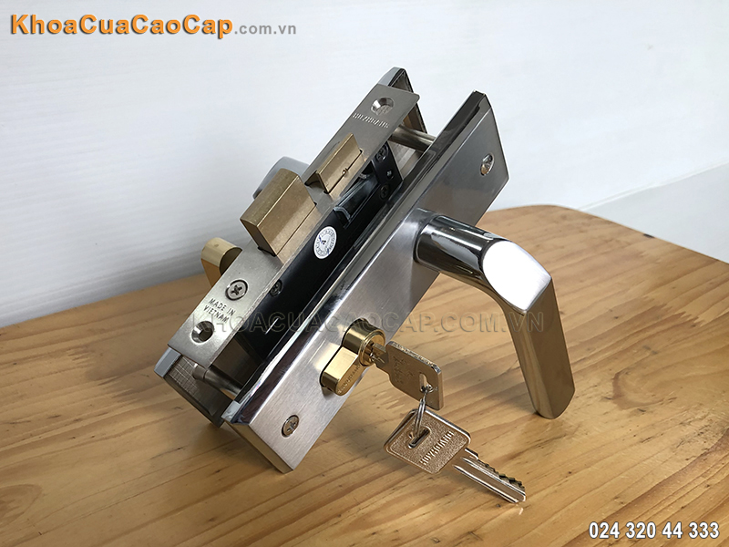 Kh&oacute;a cửa ph&ograve;ng vệ sinh EX 5033 - ảnh 1
